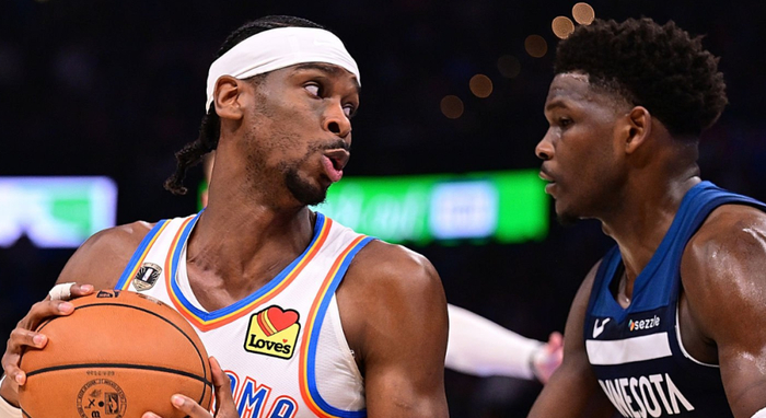 华体会体育官方皇马的赞助商-连续128场20+！亚历山大20+10惊险延续纪录 雷霆8连胜擒森林狼|谢伊·吉尔杰斯-亚历山大|俄克拉荷马雷霆队|明尼苏达森林狼队|朱利叶斯-兰德尔|朱利叶斯·兰德尔_新浪新闻